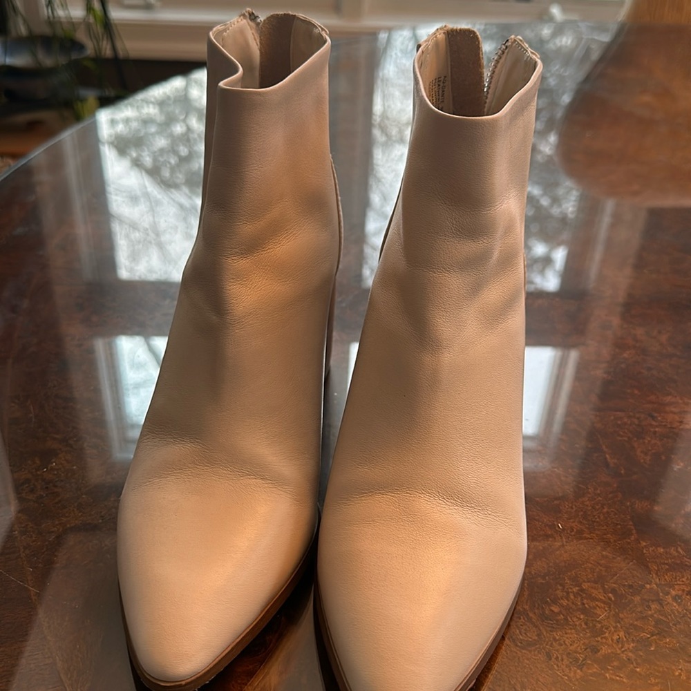 Off white booties